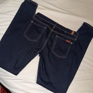 7 For All Mankind Dark Blue The skinny jeans